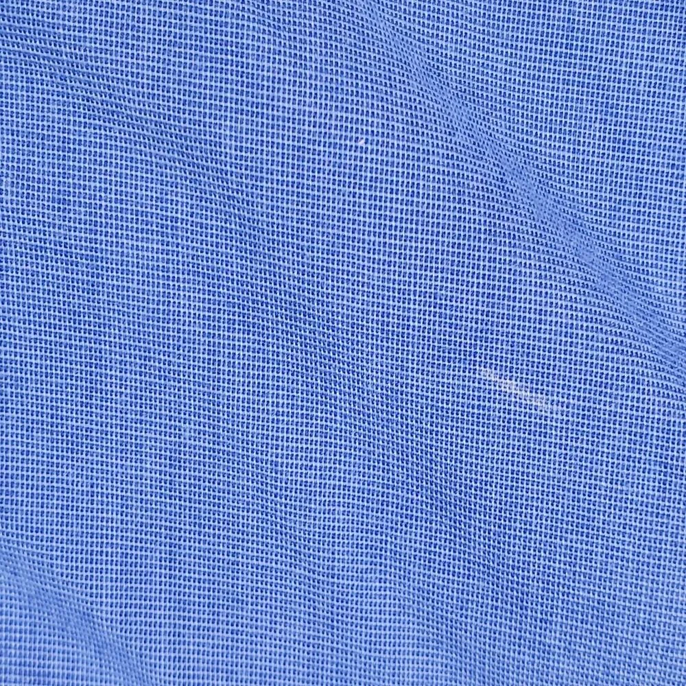 Duck Head Mens Button Down Dress Shirt Size 2XL Blue Embroidered Logo